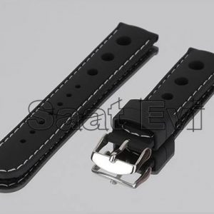 IMG 0198 siyah beyaz dikisli kaucuk saat kayis