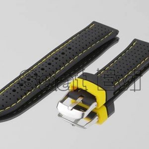 IMG 0237 sarı dikisli silikon saat kayis