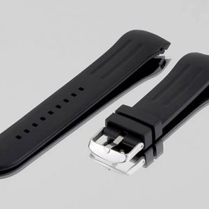 S01A63 Silikon Saat Kayışı Siyah