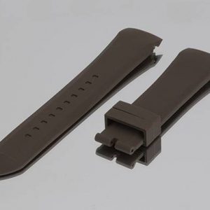 S01A80 Silikon Saat Kayışı Kahve