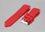 S02Y Silikon Saat Kayışı Kırmızı