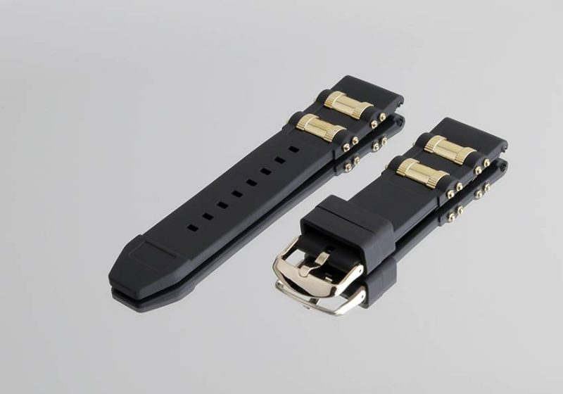 IMG 90982 INVICTA Uyumlu Saat Kordonu siyah gold