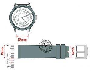 dkny saat kayıs ölçümü 18x16
