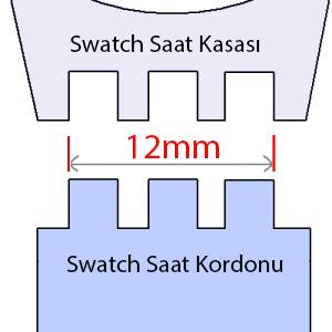 swatch 12 mm