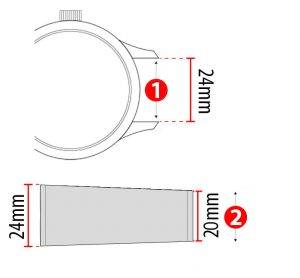 saat kayıs ölçümü 24x20 2